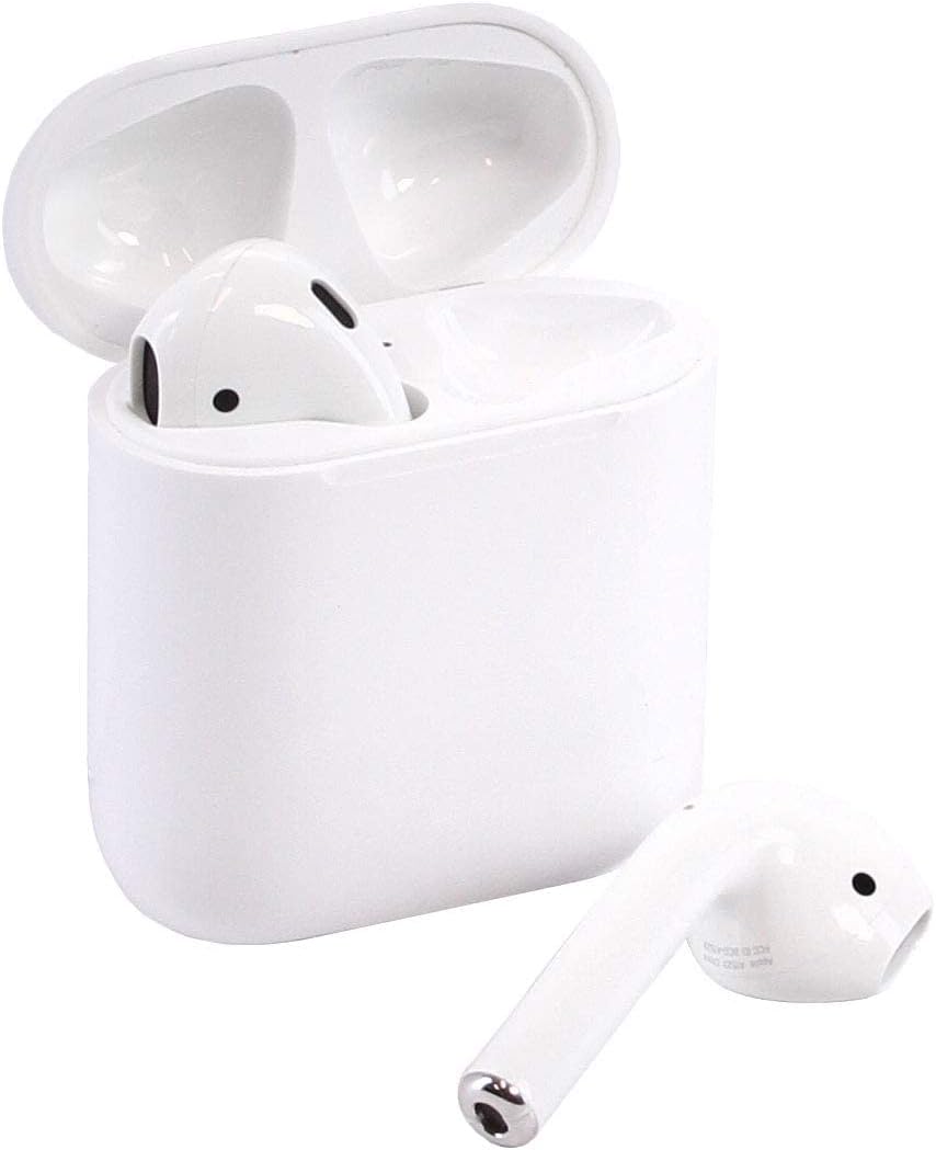 Apple AirPods 2 with Charging Case - White (Renewed) - The Cozy Corner