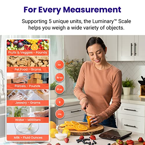 Etekcity Food Kitchen Scale, Digital Grams and Ounces for Weight Loss, Baking, Cooking, Keto and Meal Prep, LCD Display, Medium, 304 Stainless Steel - The Cozy Corner
