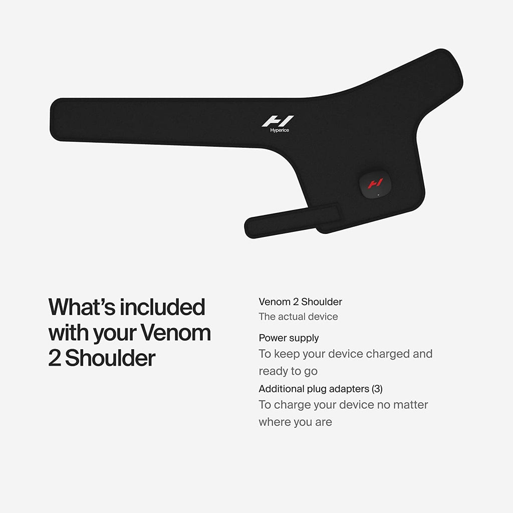 Hyperice Venom 2 - Advanced Heat + Vibration Wrap (Right Shoulder) - The Cozy Corner