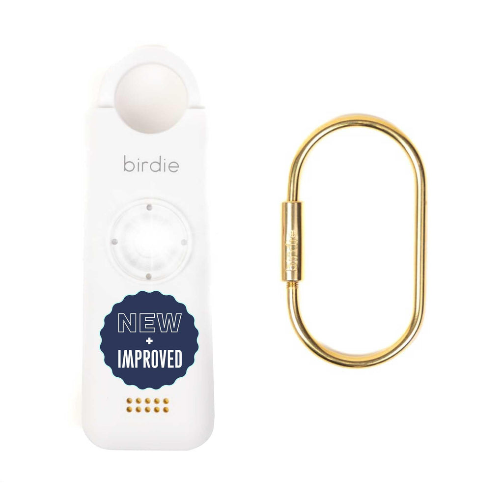 She’s Birdie 3.0 New Version – The Original Personal Safety Alarm for Women by Women–Loud Siren, Flash Light and Rechargeable Battery in a Variety of Colors (Lemon Yellow) - The Cozy Corner