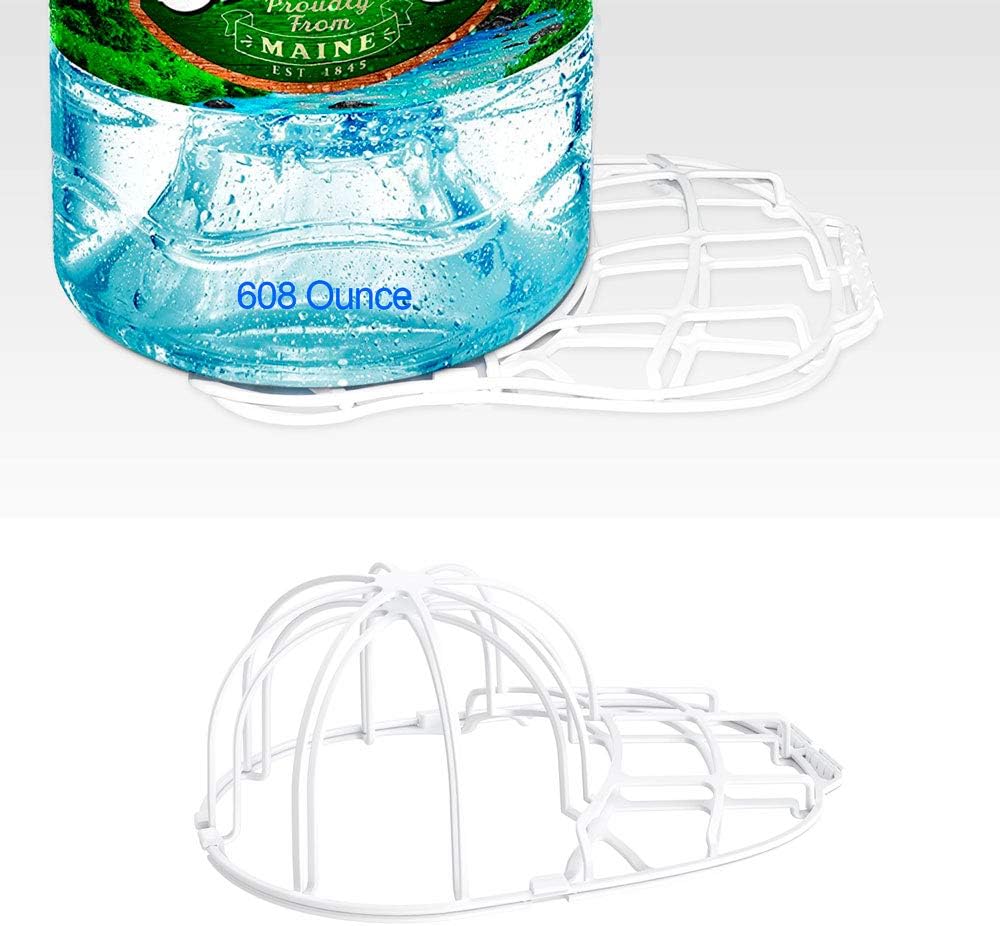Hat Washer Cage for Washing Machine - Baseball Cap Cleaner Rack, Ball Cap Washing, Dishwasher Safe, Perfect for Cleaning and Protecting Hats in Dishwasher (White 1 Pack) - The Cozy Corner