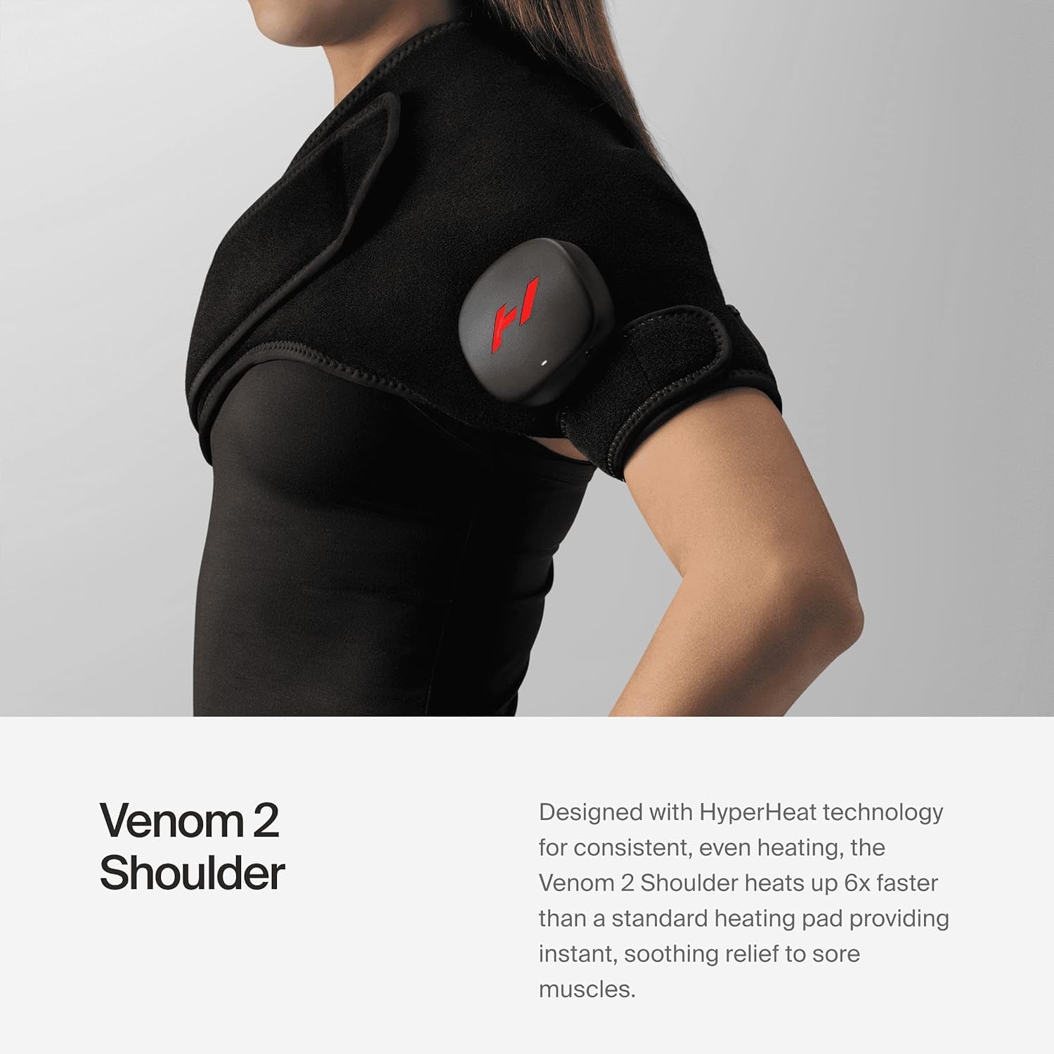 Hyperice Venom 2 - Advanced Heat + Vibration Wrap (Right Shoulder) - The Cozy Corner