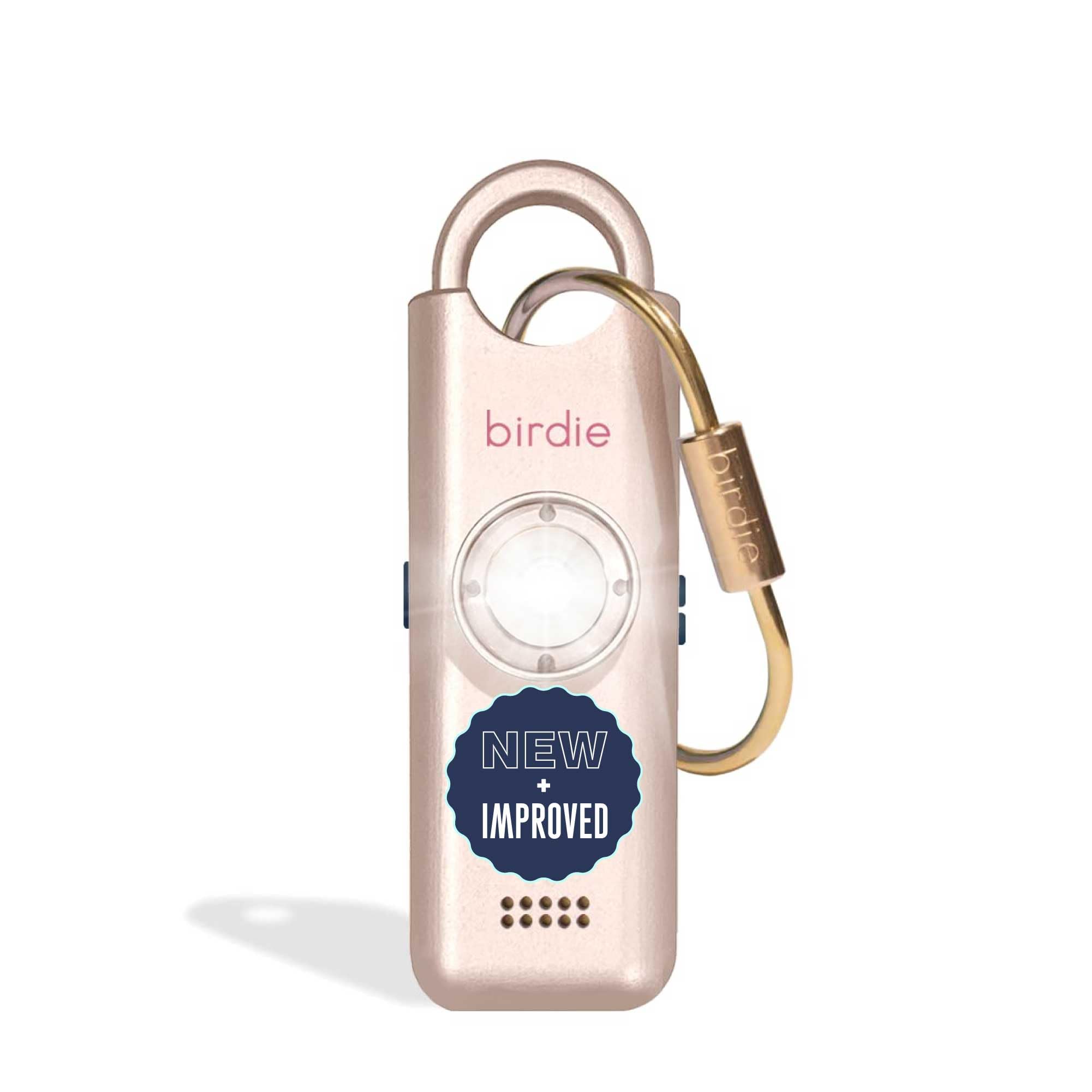 She’s Birdie 3.0 New Version – The Original Personal Safety Alarm for Women by Women–Loud Siren, Flash Light and Rechargeable Battery in a Variety of Colors (Lemon Yellow) - The Cozy Corner