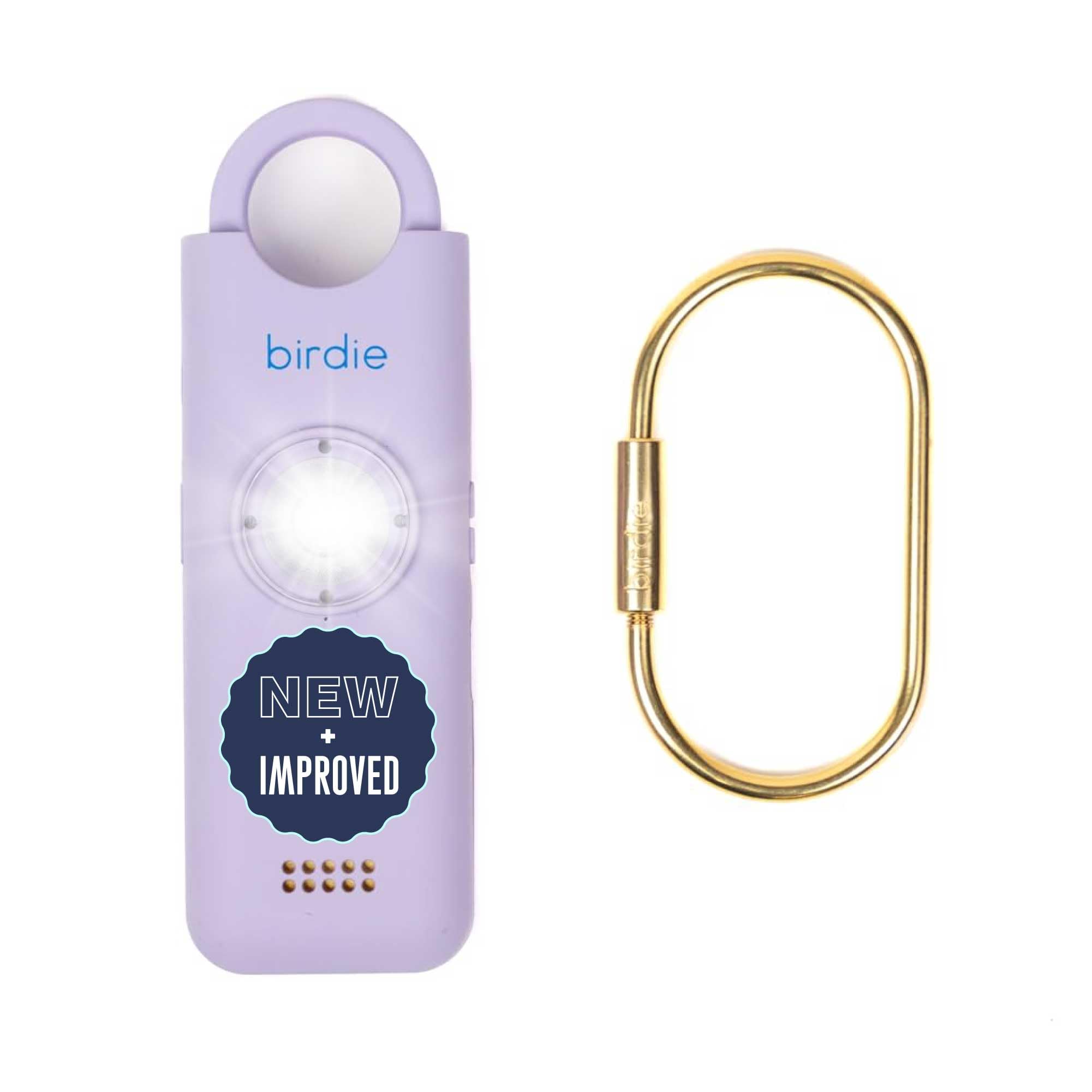 She’s Birdie 3.0 New Version – The Original Personal Safety Alarm for Women by Women–Loud Siren, Flash Light and Rechargeable Battery in a Variety of Colors (Lemon Yellow) - The Cozy Corner