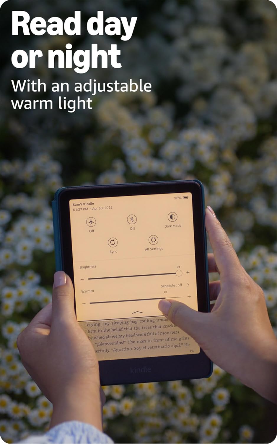 Amazon Kindle Paperwhite 16GB (newest model) – 20% faster, with new 7" glare - free display and weeks of battery life – Black - The Cozy Corner