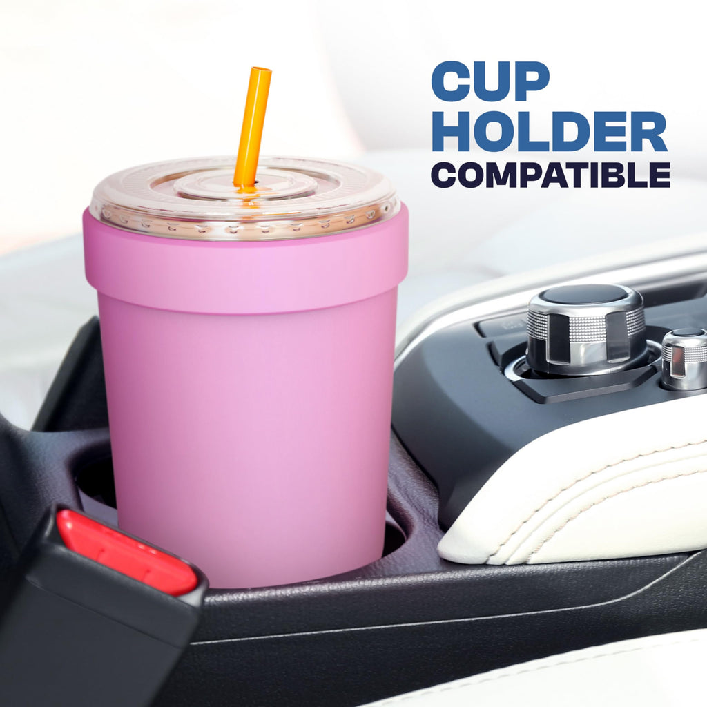 Frost Buddy Togo Buddy 30 oz Stainless Steel Vacuum Insulated Tumbler To Go Coffee Cup – Iced Coffee Cups, Iced Coffee Sleeve, Travel Mug, Thermal Cup for Hot & Cold Drinks, Dunkin Cup (Ice Cream) - The Cozy Corner