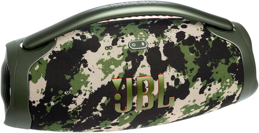 JBL Boombox 3 Black Portable Bluetooth Speaker with Massive Sound, Deepest Bass, IPX7 Waterproof, 24H Playtime, PartyBoost - The Cozy Corner