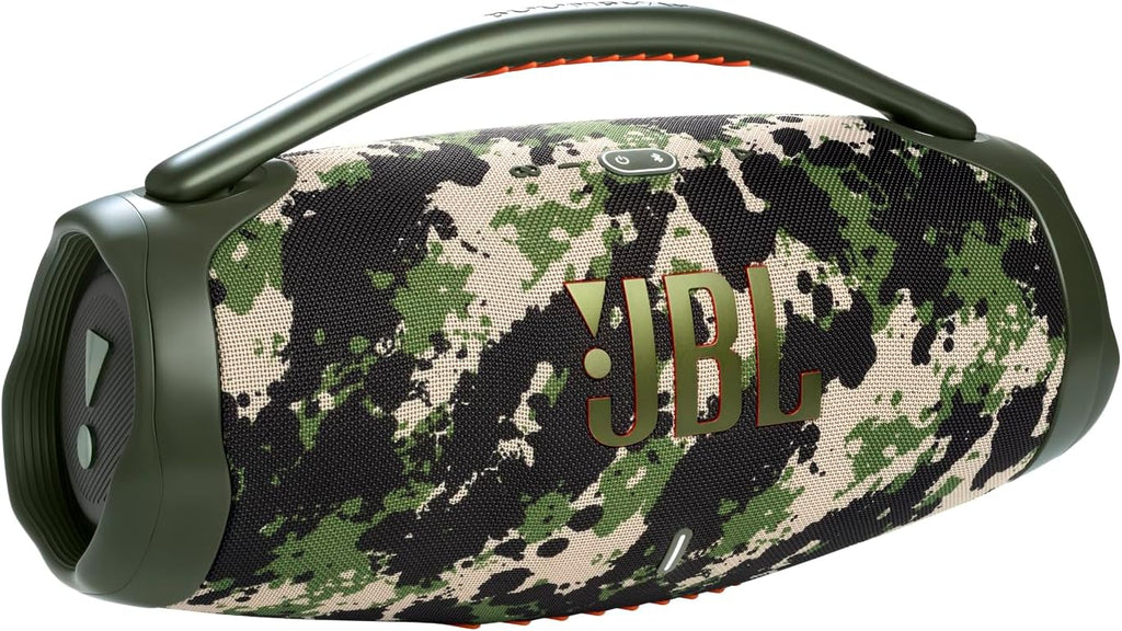 JBL Boombox 3 Black Portable Bluetooth Speaker with Massive Sound, Deepest Bass, IPX7 Waterproof, 24H Playtime, PartyBoost - The Cozy Corner