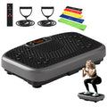 SoftGym Vibration Plate Exercise Machine for Lymphatic Drainage,Power Vibrate Stand Shake Board 450 Lbs Capacity Whole Body Workout Waver with Fitness Resistance Bands Weight Loss Gifts for Women Men - The Cozy Corner