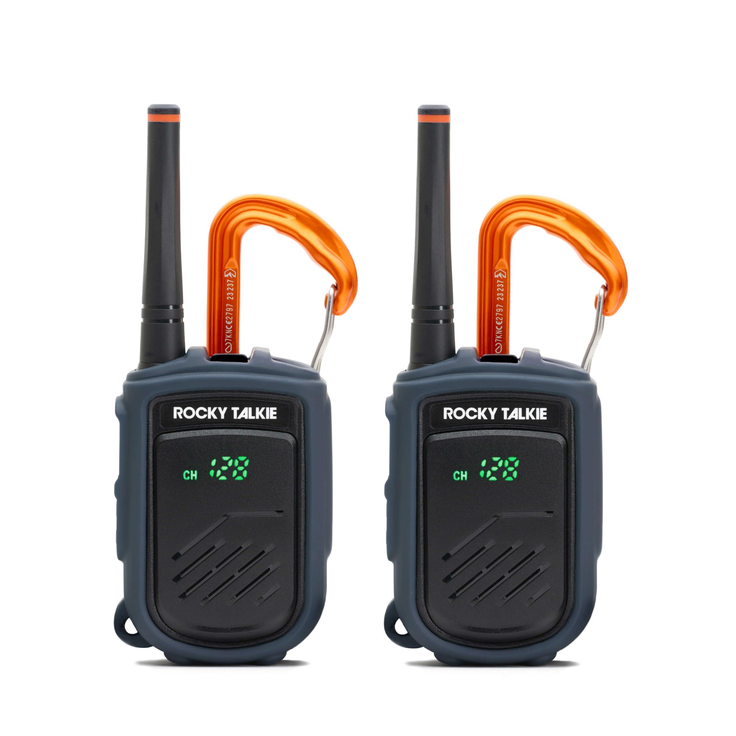 Rocky Talkie Mountain Radio - Long Range Walkie Talkie, FRS Handheld Radio, 4 Day Battery Life, Max Durability, 2 Pack - The Cozy Corner
