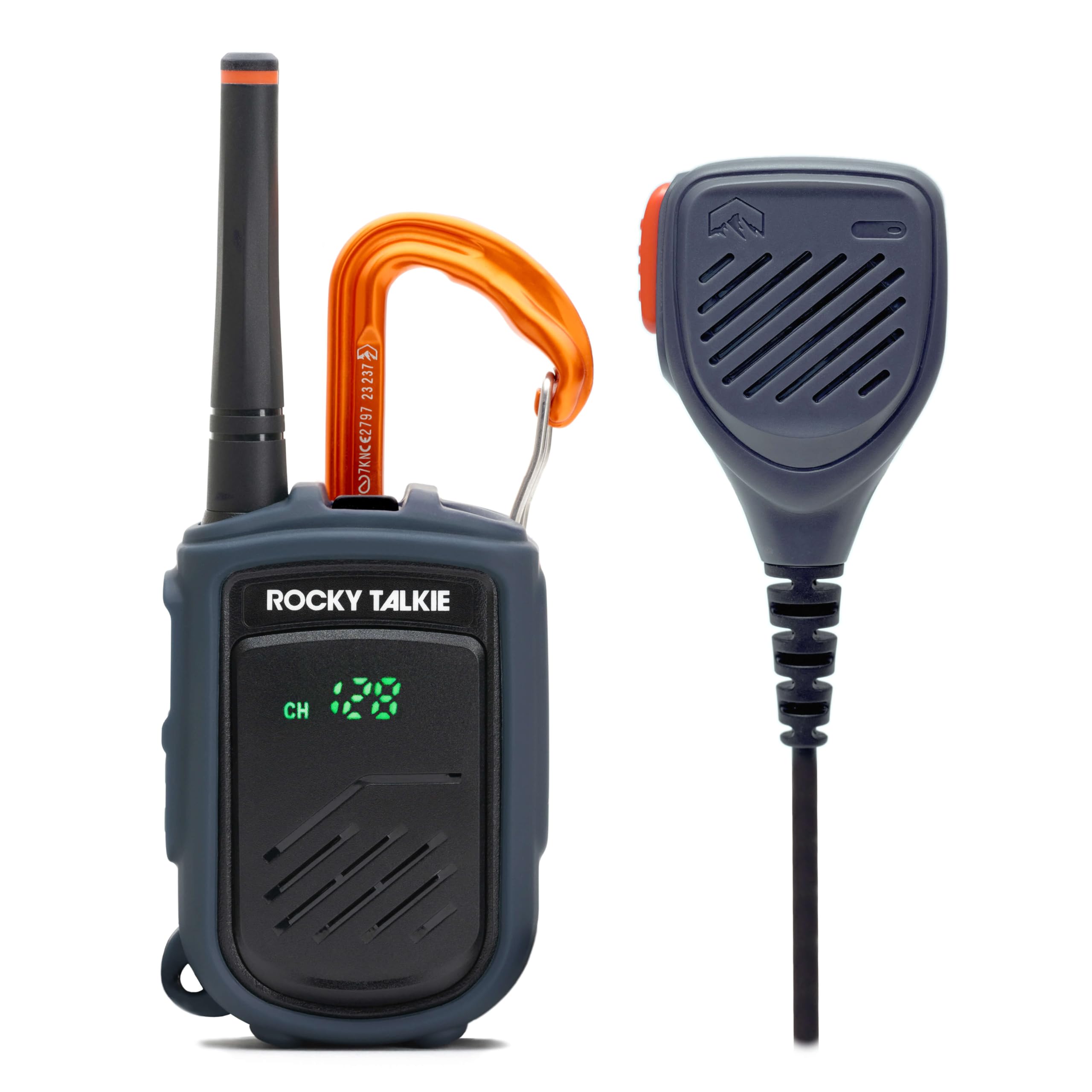 Rocky Talkie Mountain Radio - Long Range Walkie Talkie, FRS Handheld Radio, 4 Day Battery Life, Max Durability, 2 Pack - The Cozy Corner