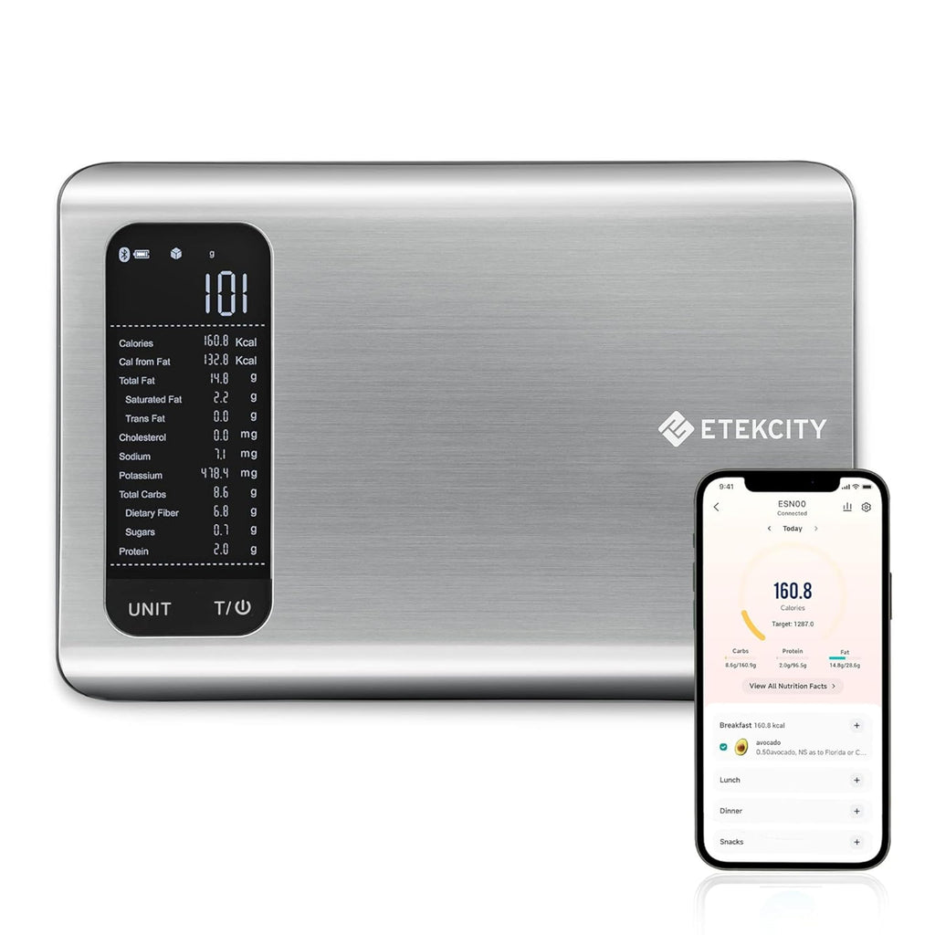 Etekcity Food Kitchen Scale, Digital Grams and Ounces for Weight Loss, Baking, Cooking, Keto and Meal Prep, LCD Display, Medium, 304 Stainless Steel - The Cozy Corner