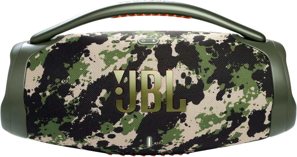 JBL Boombox 3 Black Portable Bluetooth Speaker with Massive Sound, Deepest Bass, IPX7 Waterproof, 24H Playtime, PartyBoost - The Cozy Corner