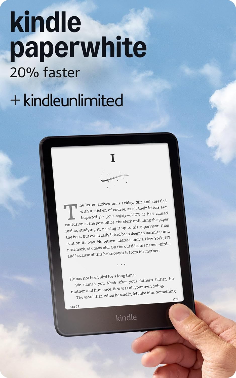 Amazon Kindle Paperwhite 16GB (newest model) – 20% faster, with new 7" glare - free display and weeks of battery life – Black - The Cozy Corner