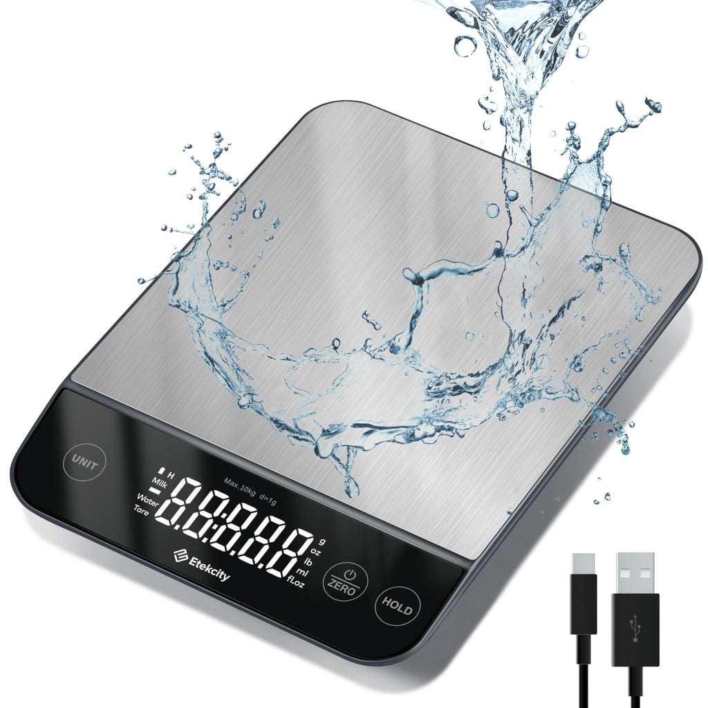 Etekcity Food Kitchen Scale, Digital Grams and Ounces for Weight Loss, Baking, Cooking, Keto and Meal Prep, LCD Display, Medium, 304 Stainless Steel - The Cozy Corner