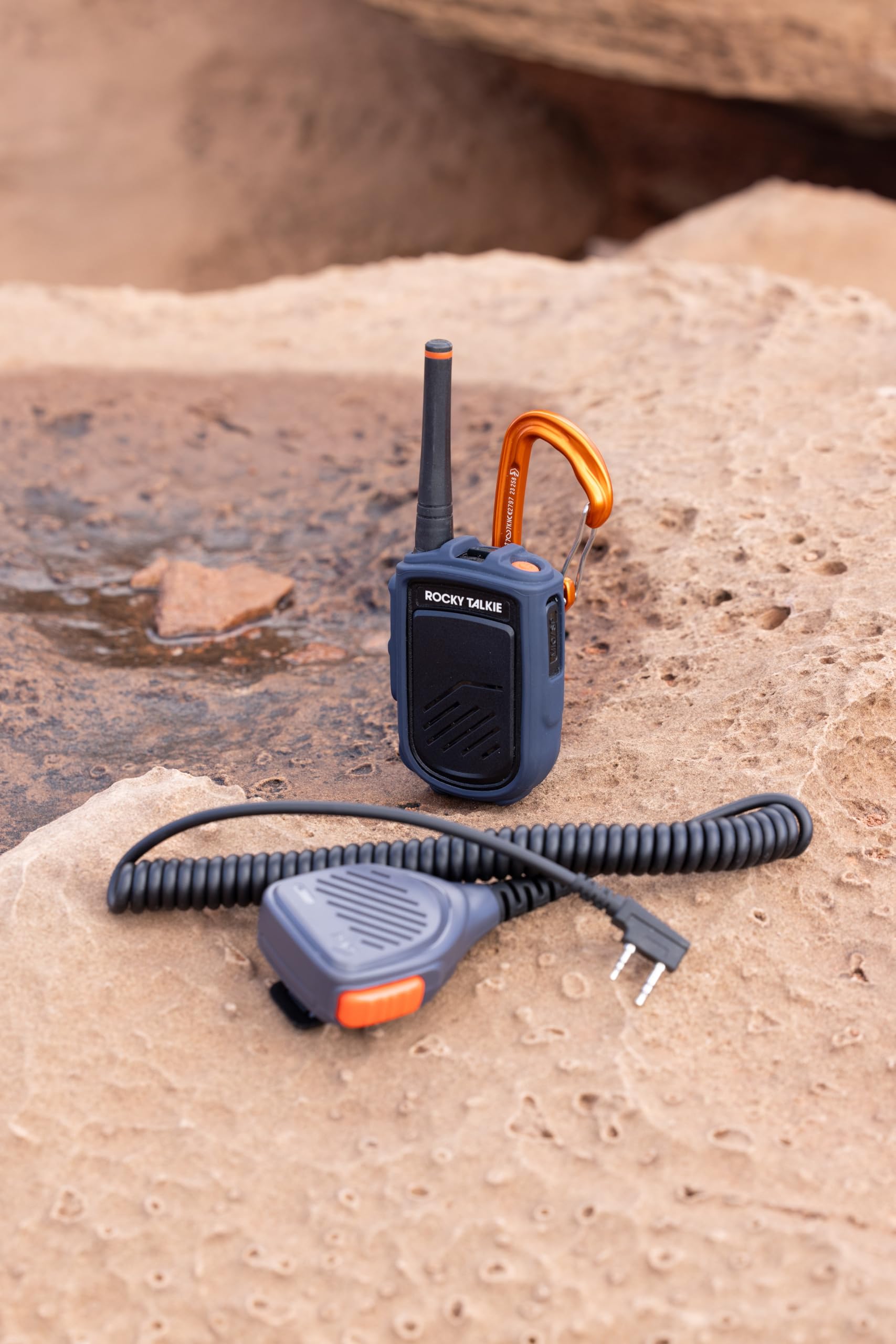 Rocky Talkie Mountain Radio - Long Range Walkie Talkie, FRS Handheld Radio, 4 Day Battery Life, Max Durability, 2 Pack - The Cozy Corner