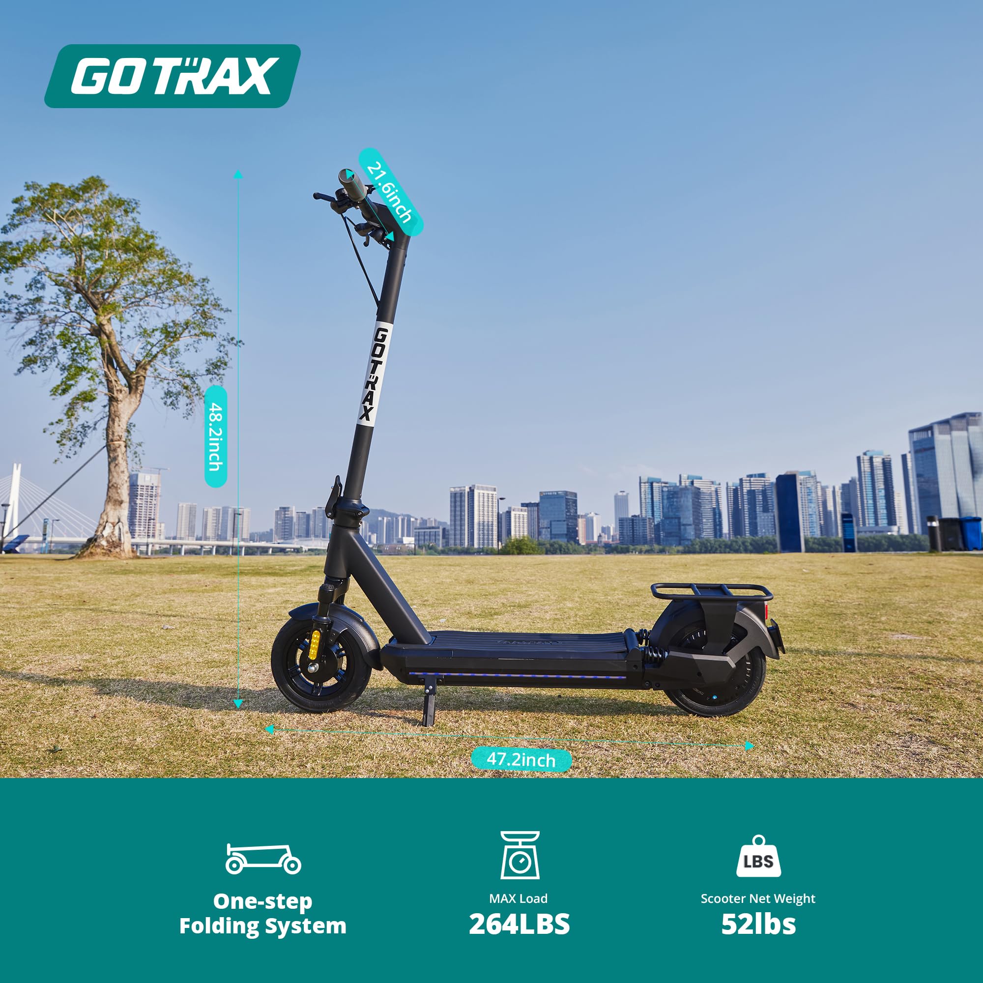Gotrax XR ELITE MAX Electric Scooter,10" Big Tires, Max 18 Miles Range 20Mph Speed Power by 350W Motor Long Life Battery, Large Digital Display and Cruise Control Foldable Commuter EScooter for Adults - The Cozy Corner