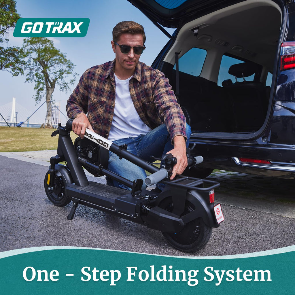 Gotrax XR ELITE MAX Electric Scooter,10" Big Tires, Max 18 Miles Range 20Mph Speed Power by 350W Motor Long Life Battery, Large Digital Display and Cruise Control Foldable Commuter EScooter for Adults - The Cozy Corner