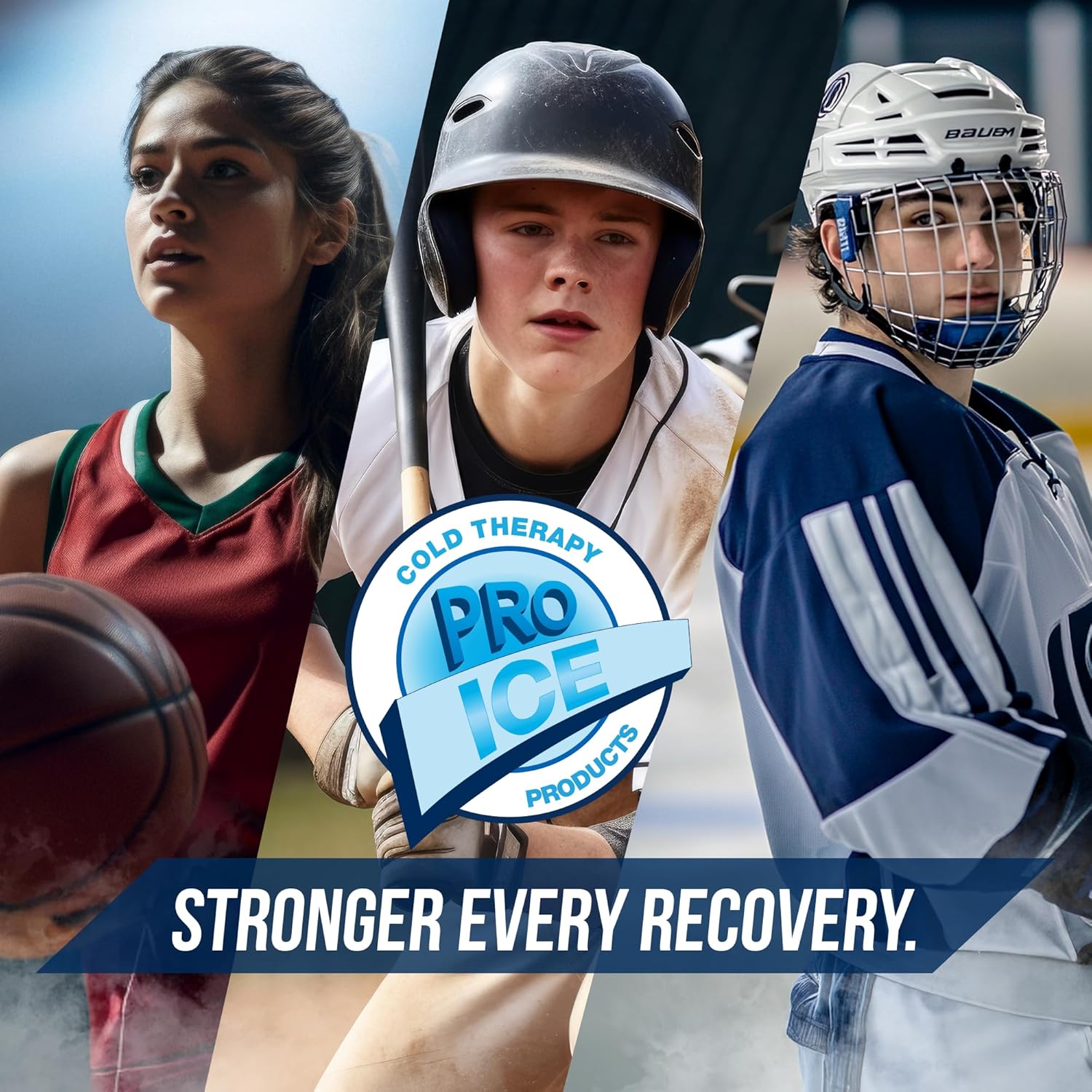 PRO ICE Shoulder Elbow Ice Therapy Wrap for Youth - Excellent for Treating Rotator Cuff injuries, Elbow Joint and Muscle Inflammation - Reusable Ice Packs Included - Arm Ice Pack Wrap for Pitchers - The Cozy Corner