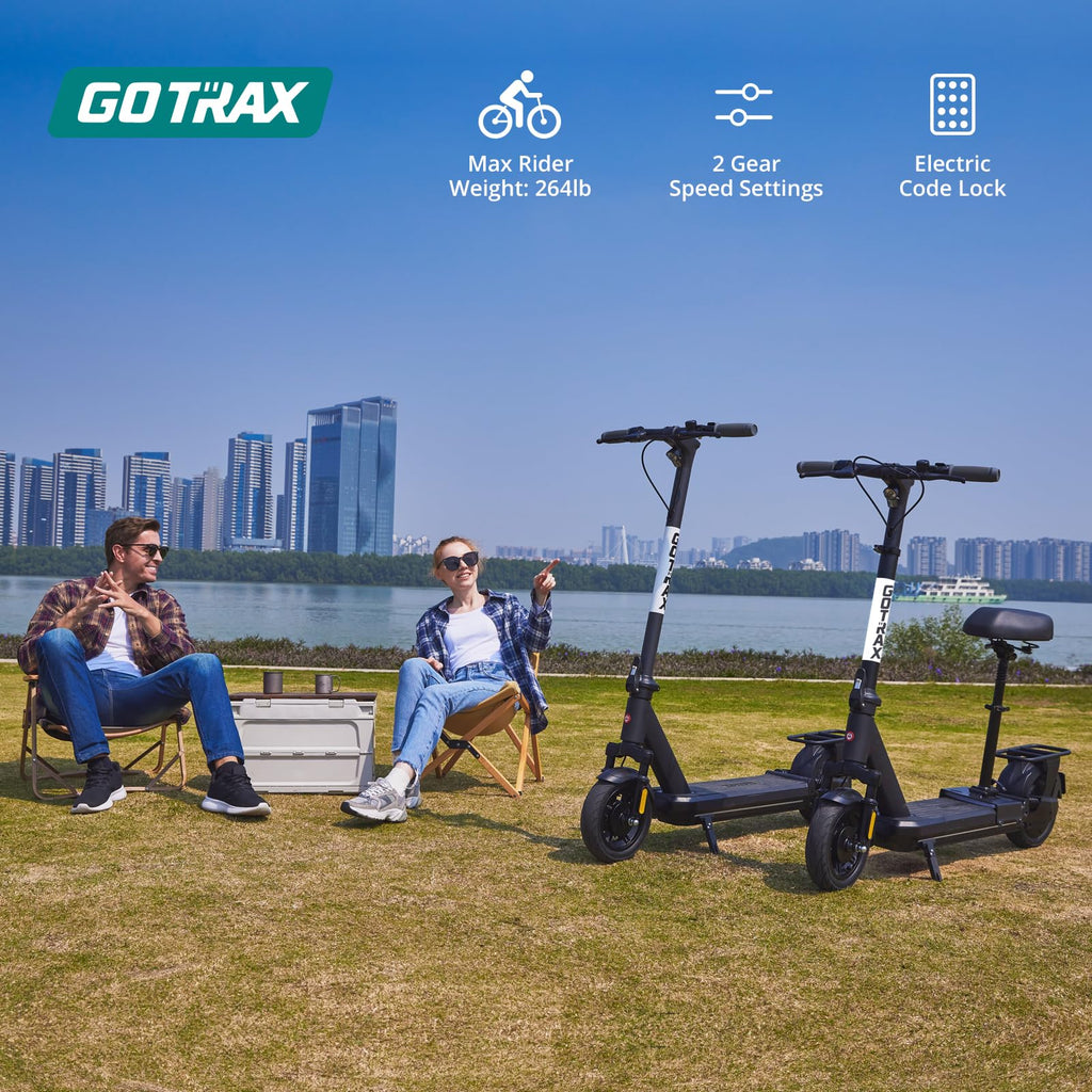 Gotrax XR ELITE MAX Electric Scooter,10" Big Tires, Max 18 Miles Range 20Mph Speed Power by 350W Motor Long Life Battery, Large Digital Display and Cruise Control Foldable Commuter EScooter for Adults - The Cozy Corner