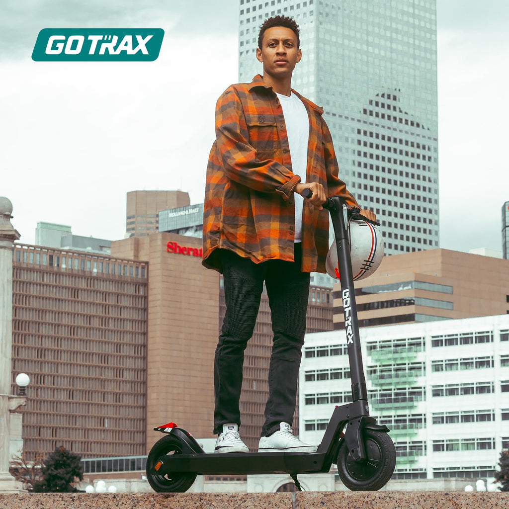 Gotrax XR ELITE MAX Electric Scooter,10" Big Tires, Max 18 Miles Range 20Mph Speed Power by 350W Motor Long Life Battery, Large Digital Display and Cruise Control Foldable Commuter EScooter for Adults - The Cozy Corner