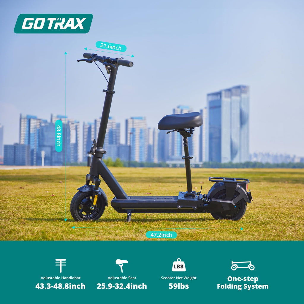Gotrax XR ELITE MAX Electric Scooter,10" Big Tires, Max 18 Miles Range 20Mph Speed Power by 350W Motor Long Life Battery, Large Digital Display and Cruise Control Foldable Commuter EScooter for Adults - The Cozy Corner
