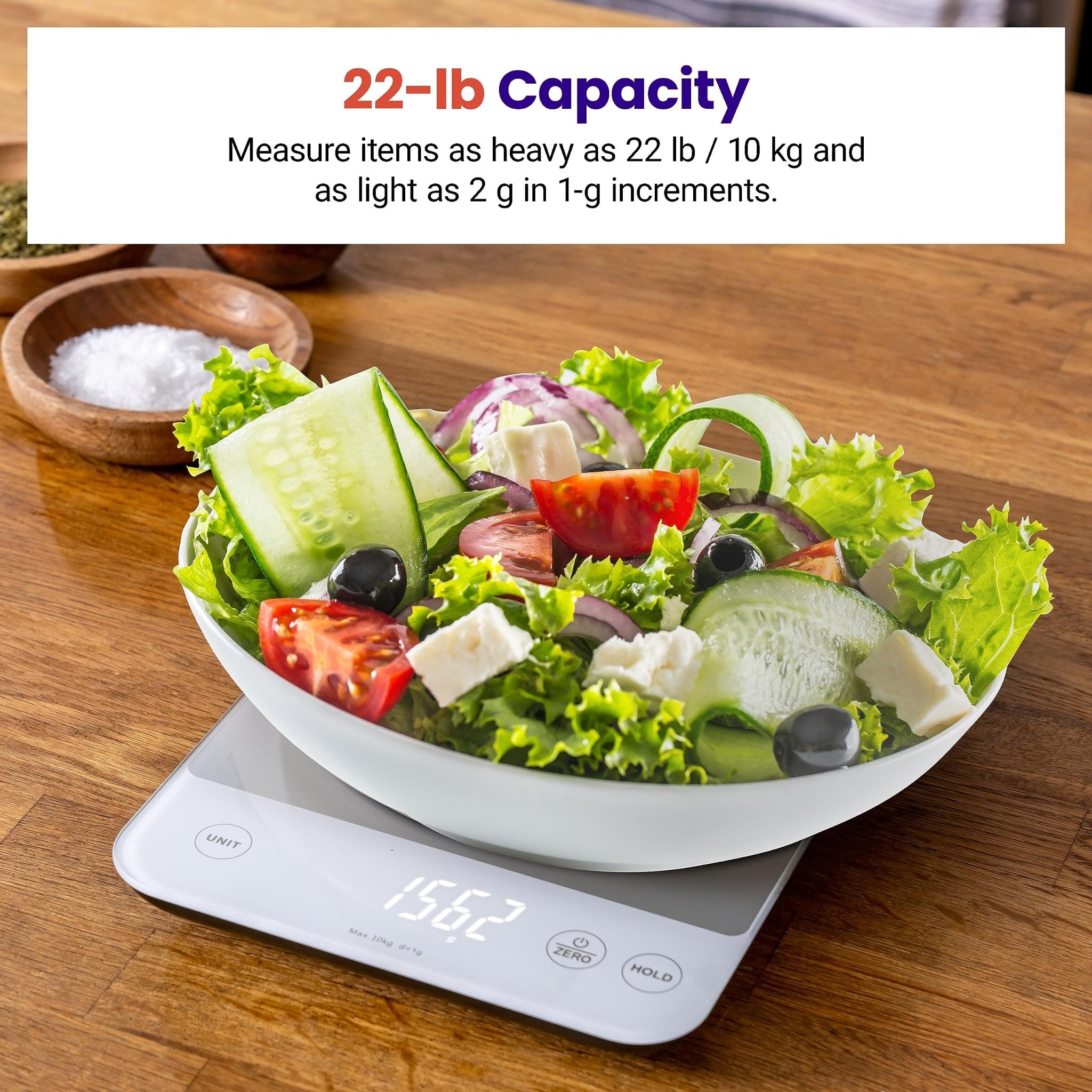 Etekcity Food Kitchen Scale, Digital Grams and Ounces for Weight Loss, Baking, Cooking, Keto and Meal Prep, LCD Display, Medium, 304 Stainless Steel - The Cozy Corner
