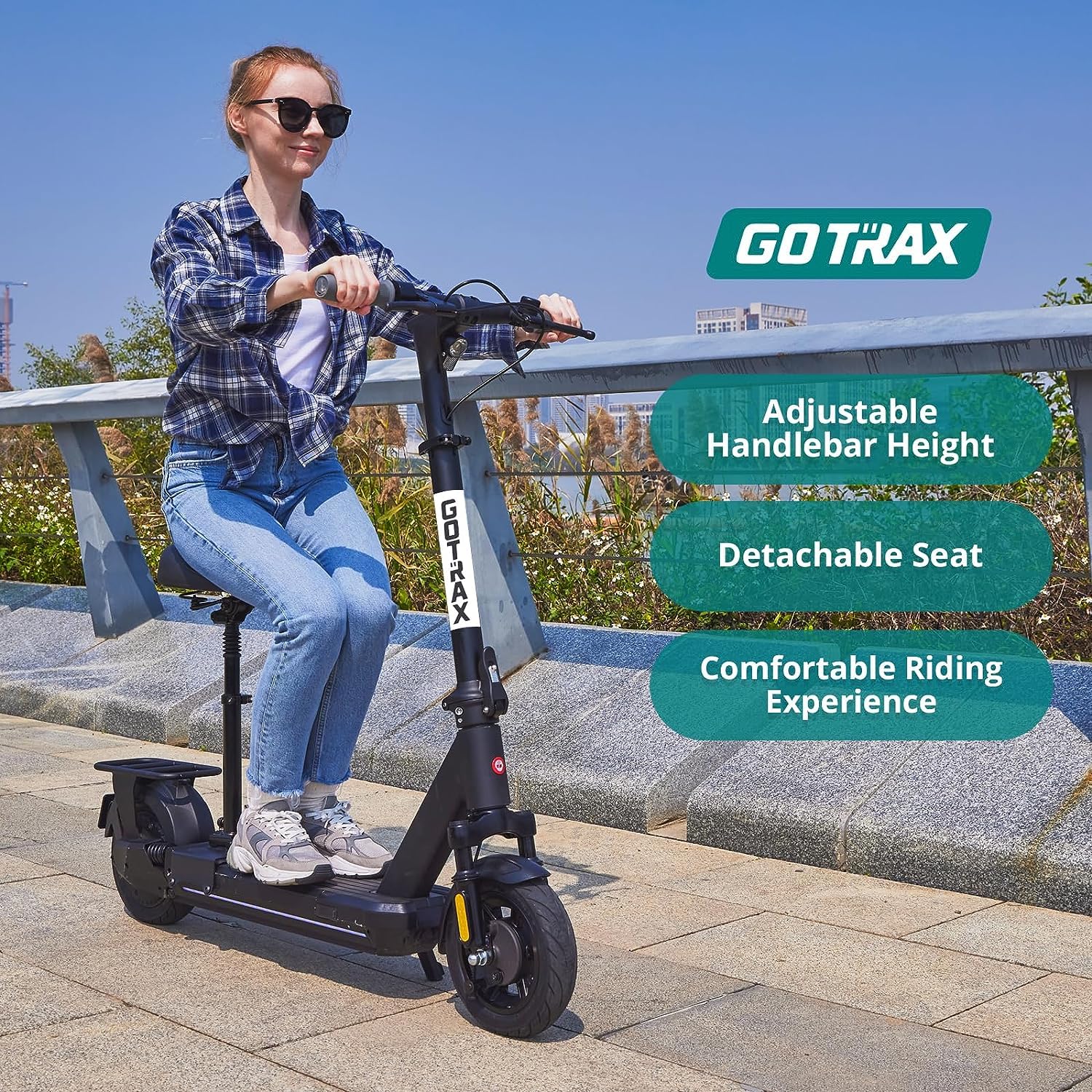 Gotrax XR ELITE MAX Electric Scooter,10" Big Tires, Max 18 Miles Range 20Mph Speed Power by 350W Motor Long Life Battery, Large Digital Display and Cruise Control Foldable Commuter EScooter for Adults - The Cozy Corner