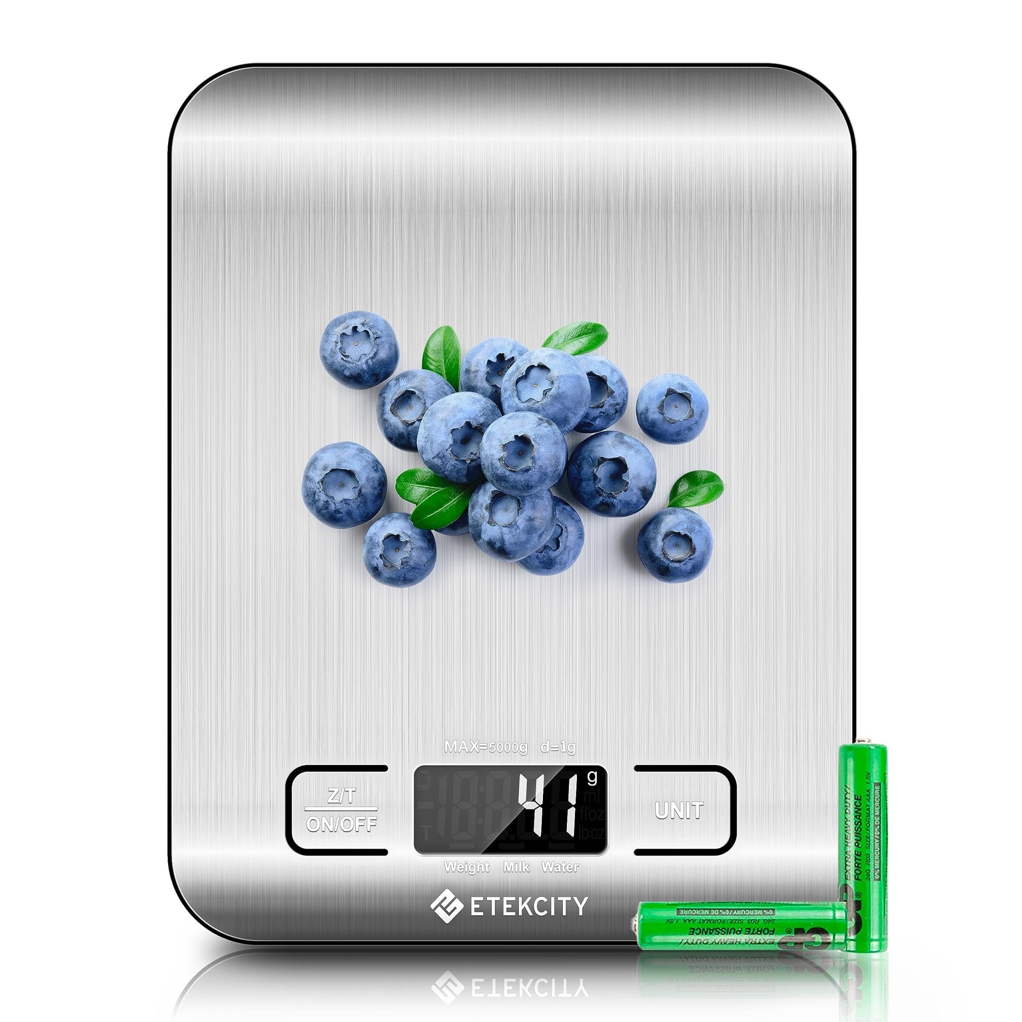 Etekcity Food Kitchen Scale, Digital Grams and Ounces for Weight Loss, Baking, Cooking, Keto and Meal Prep, LCD Display, Medium, 304 Stainless Steel - The Cozy Corner