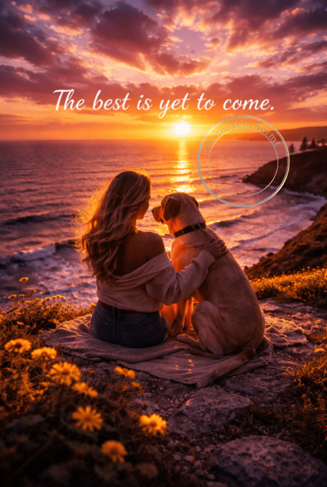 The Best Is Yet to Come - Coastal Sunset E - Card - The Cozy Corner