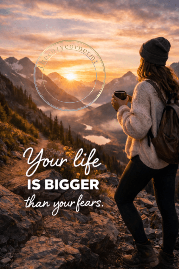 Your Life Is Bigger Than Your Fears - E - Card - The Cozy Corner