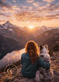 Keep Going - Mountain Vista with Husky E - Card - The Cozy Corner