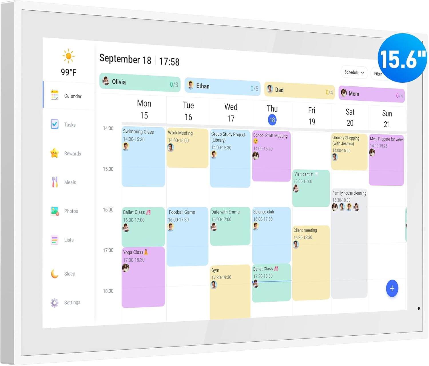 FlyEVFish Digital Calendar - The Cozy Corner