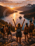 Sometimes the Best Journeys Are Made With Friends - E - Card - The Cozy Corner