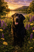 Black Lab - Premium Digital Art | Instant Download - The Cozy Corner