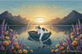 Lake House Kitty 'Wish You Were Here' Greeting Card - The Cozy Corner