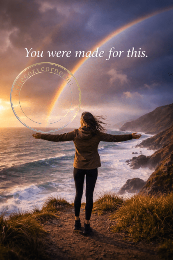 You Were Made For This - Coastal Rainbow E - Card - The Cozy Corner