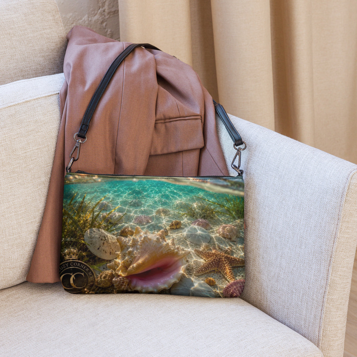 Cozy Corner MT | Oasis Premium Crossbody Bag | Day-to-Night Purse - The Cozy Corner