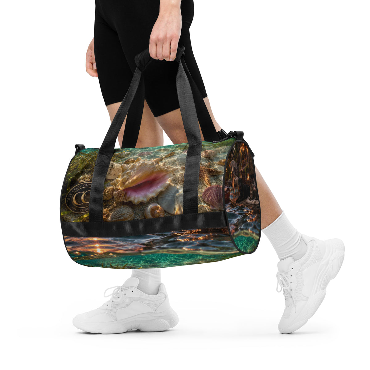 Cozy Corner MT | Oasis Premium Overnight Bag | All-Over Print Carry-On Duffel - The Cozy Corner