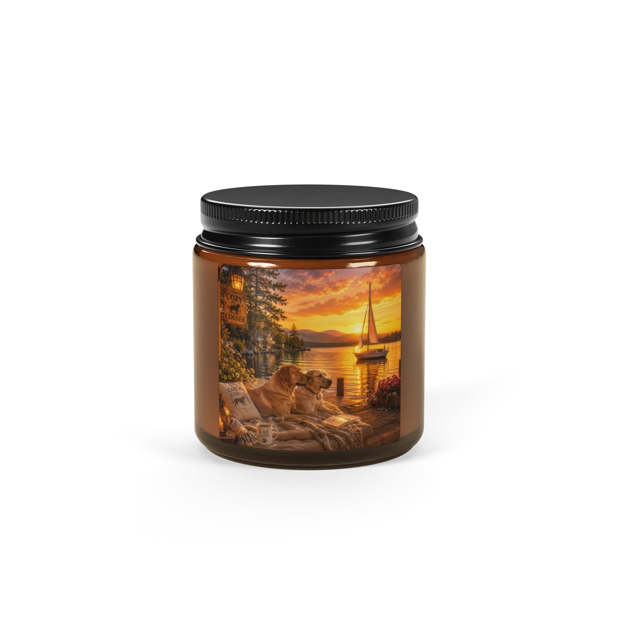 Lake Life - Amber soy candle - The Cozy Corner