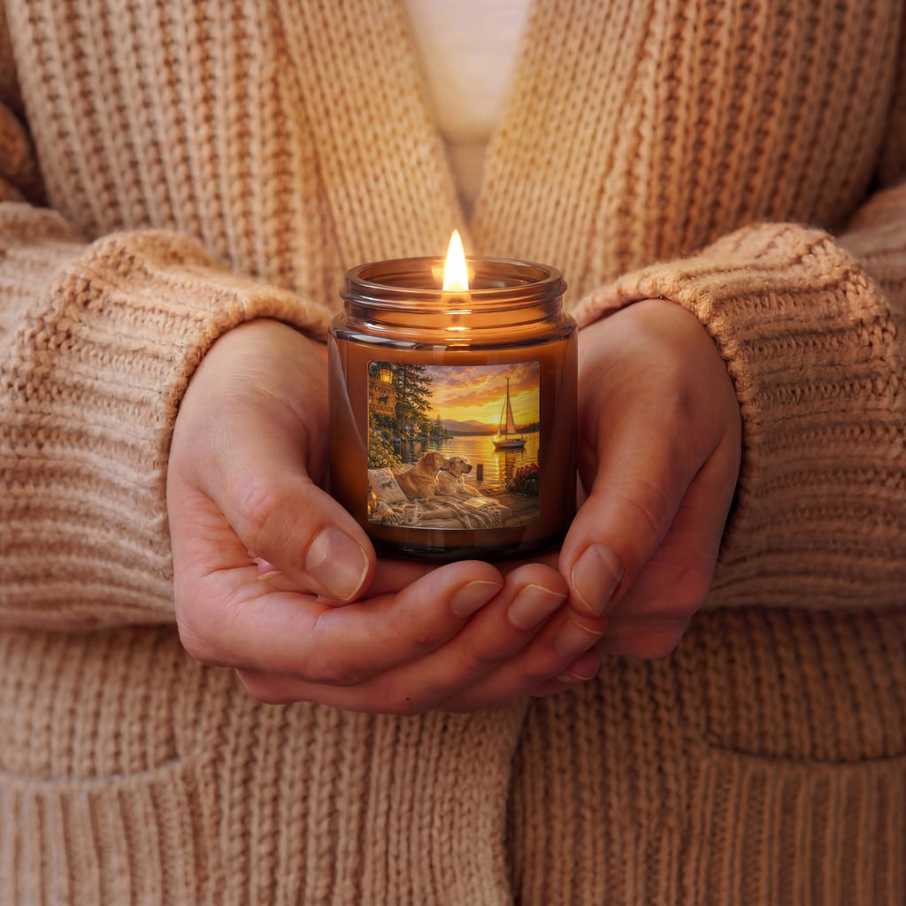 Lake Life - Amber soy candle - The Cozy Corner