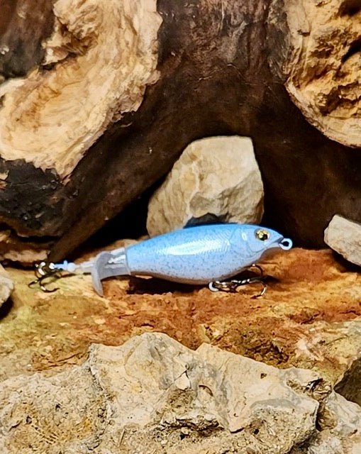 Ray's Custom Plopper – Blue Shimmer - The Cozy Corner