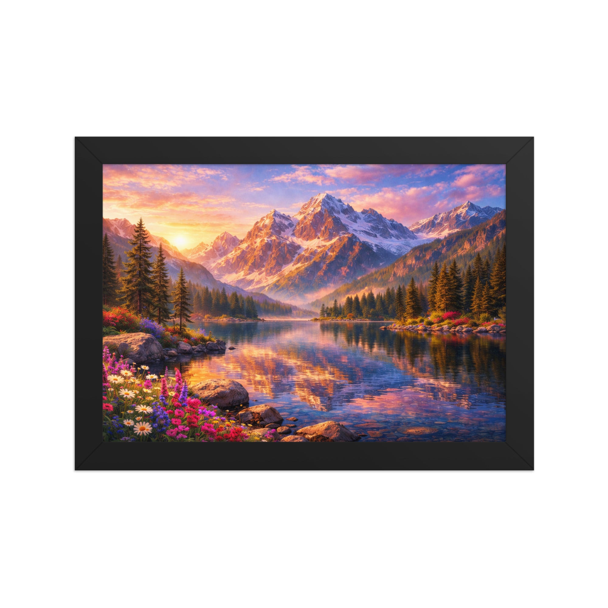 Framed matte paper poster - The Cozy Corner