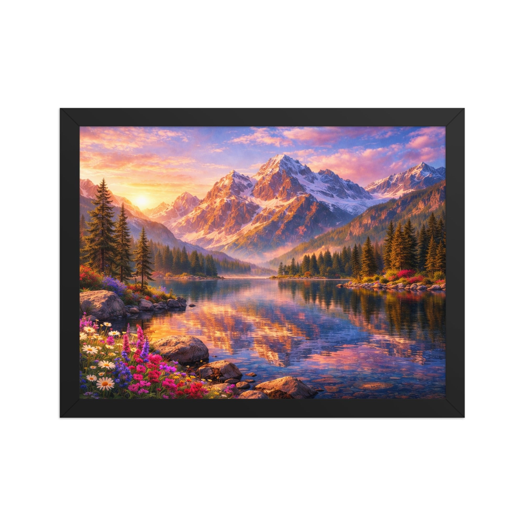 Framed matte paper poster - The Cozy Corner