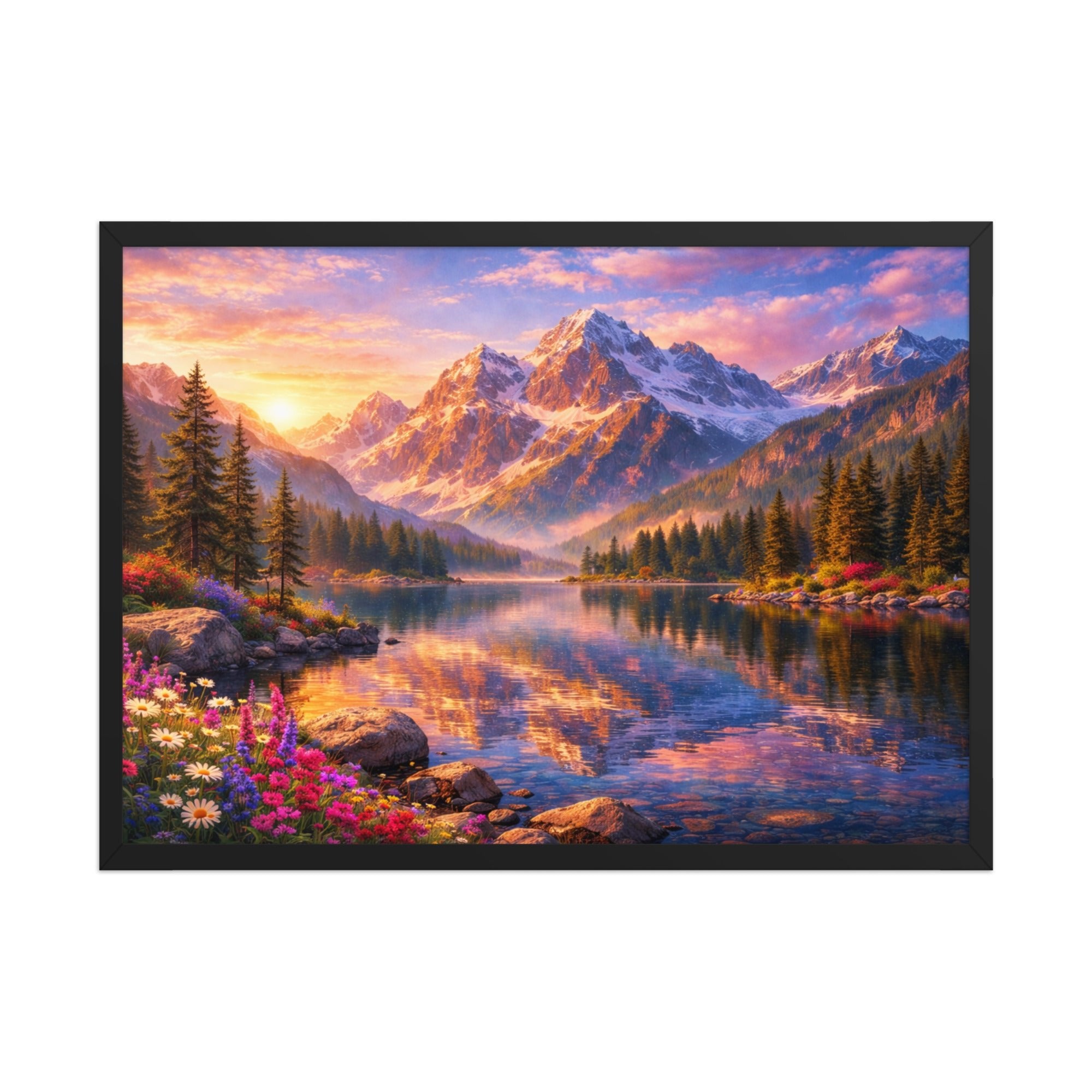 Framed matte paper poster - The Cozy Corner
