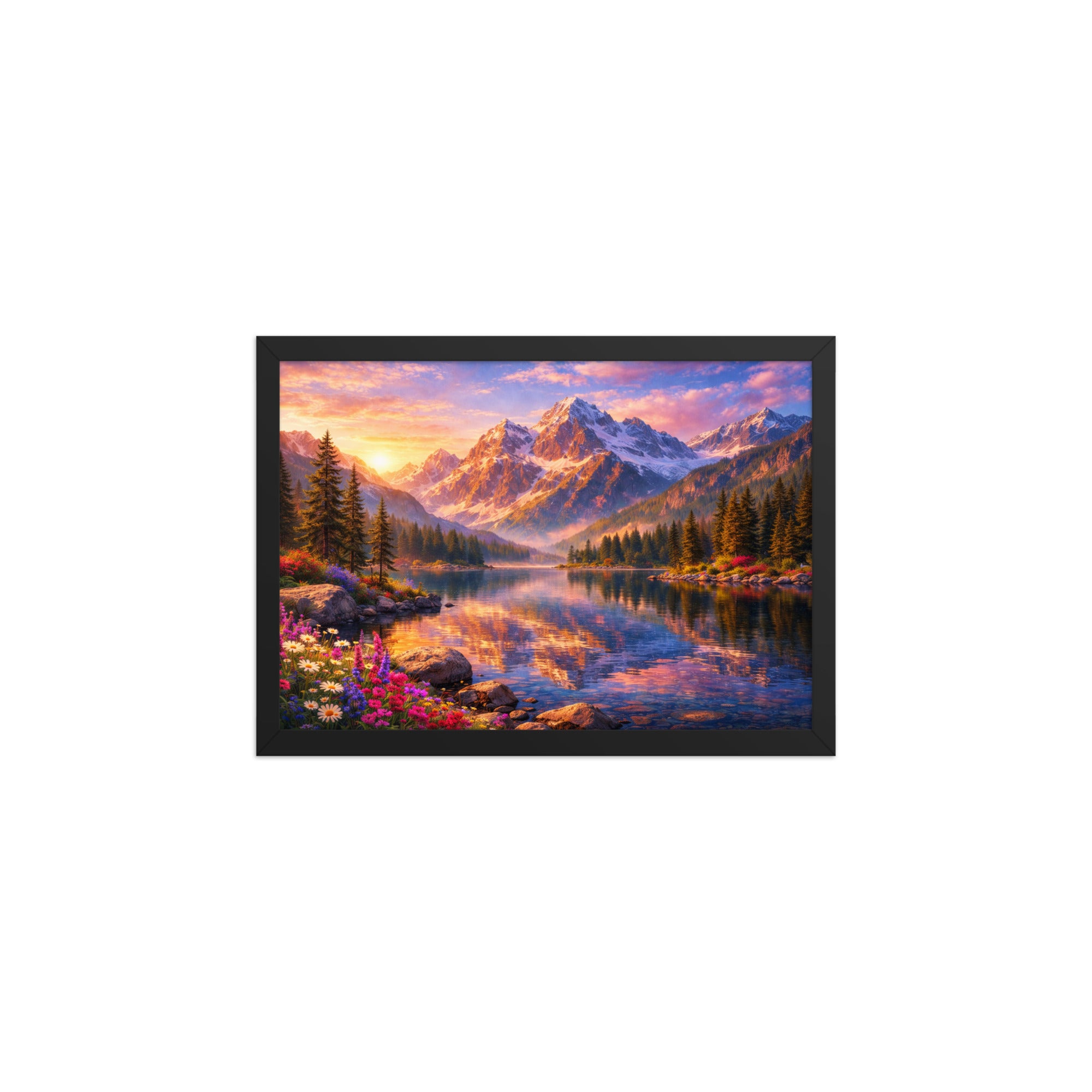 Framed matte paper poster - The Cozy Corner
