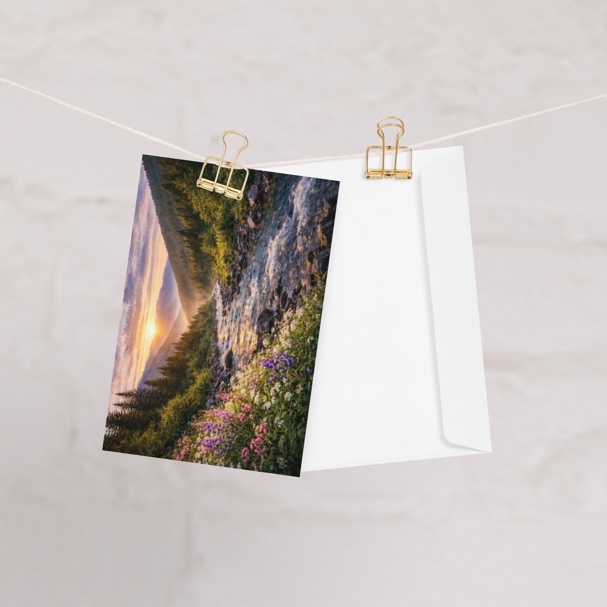 Spring Meadows — Blank Greeting Card | CC Signature Collection - The Cozy Corner