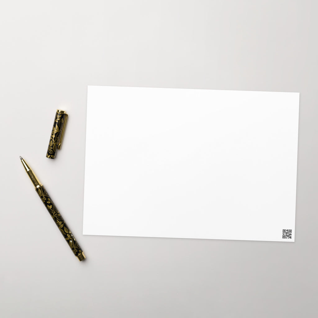 Mountain Stream — Blank Greeting Card | CC Signature Collection - The Cozy Corner