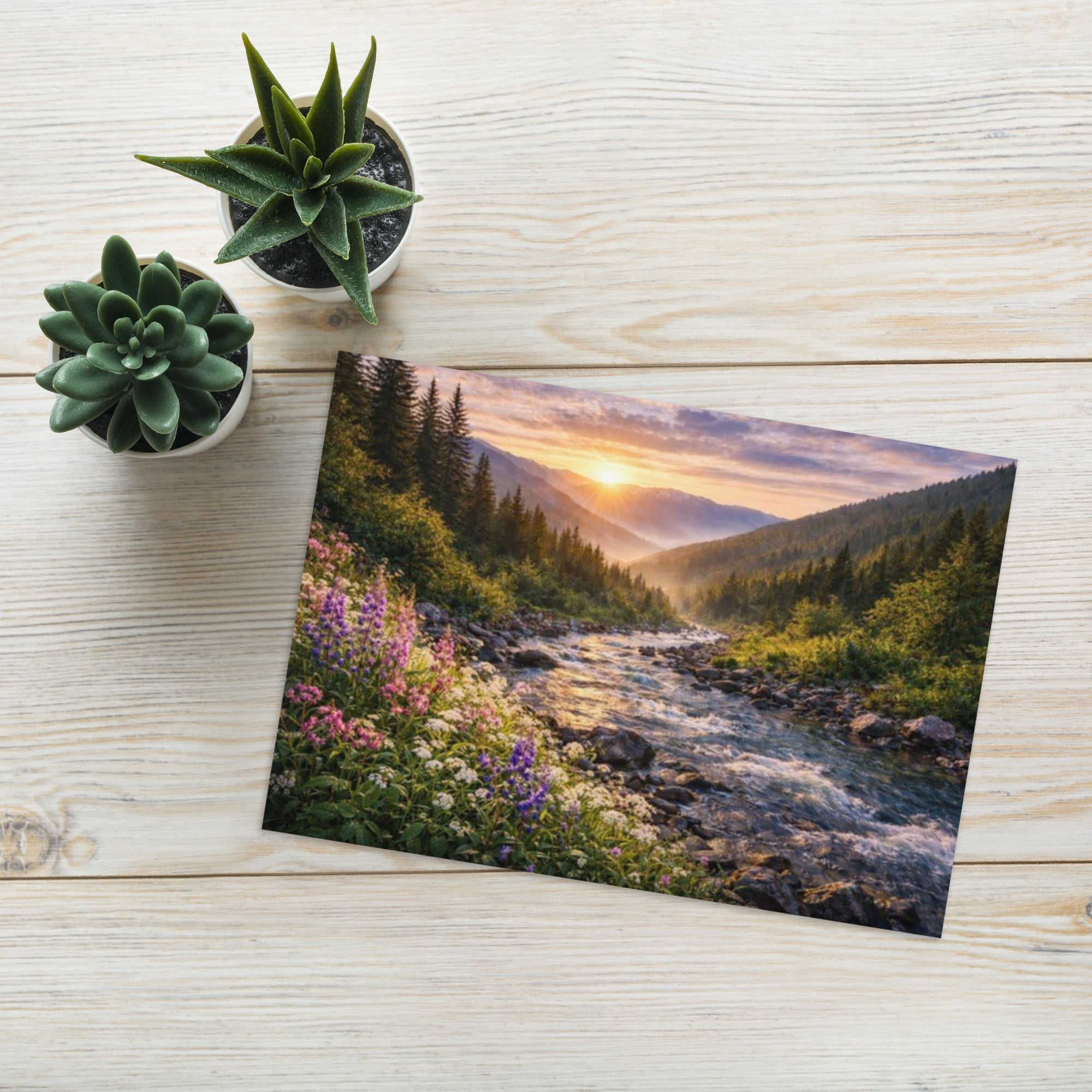 Spring Meadows — Blank Greeting Card | CC Signature Collection - The Cozy Corner