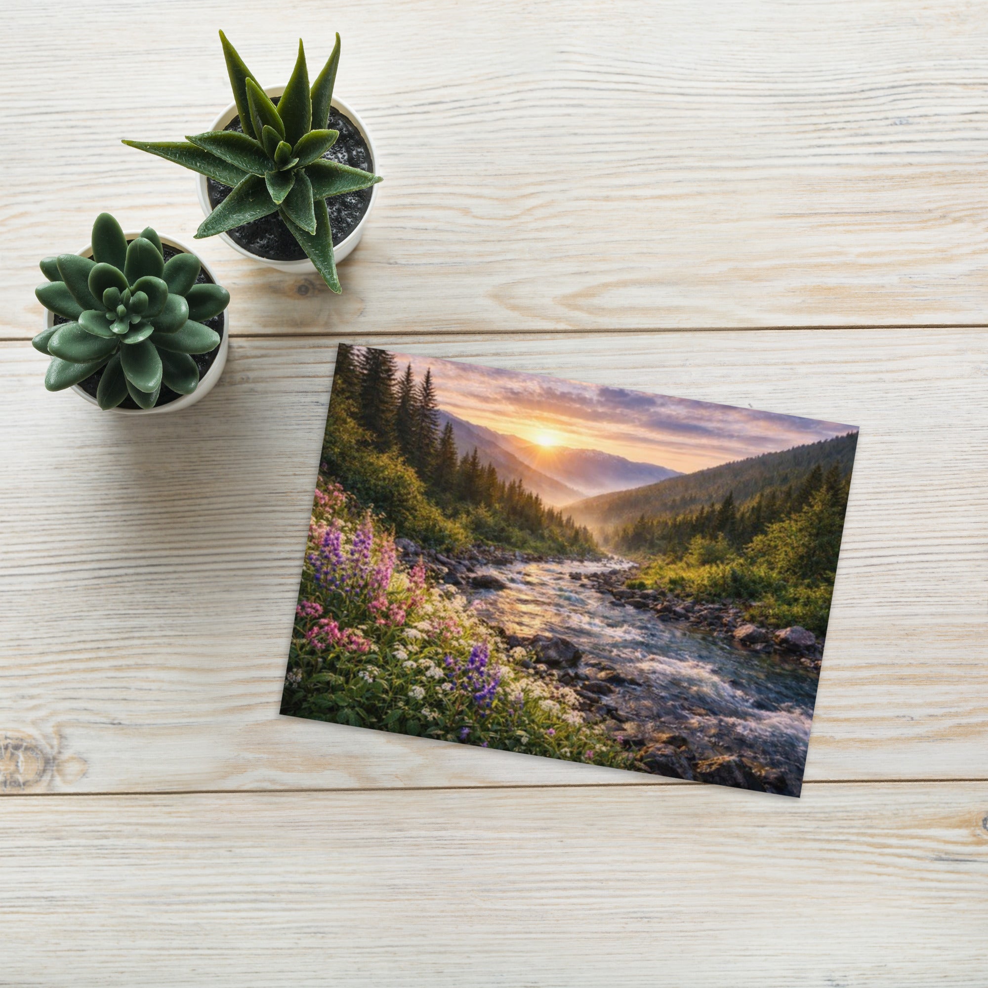 Spring Meadows — Blank Greeting Card | CC Signature Collection - The Cozy Corner